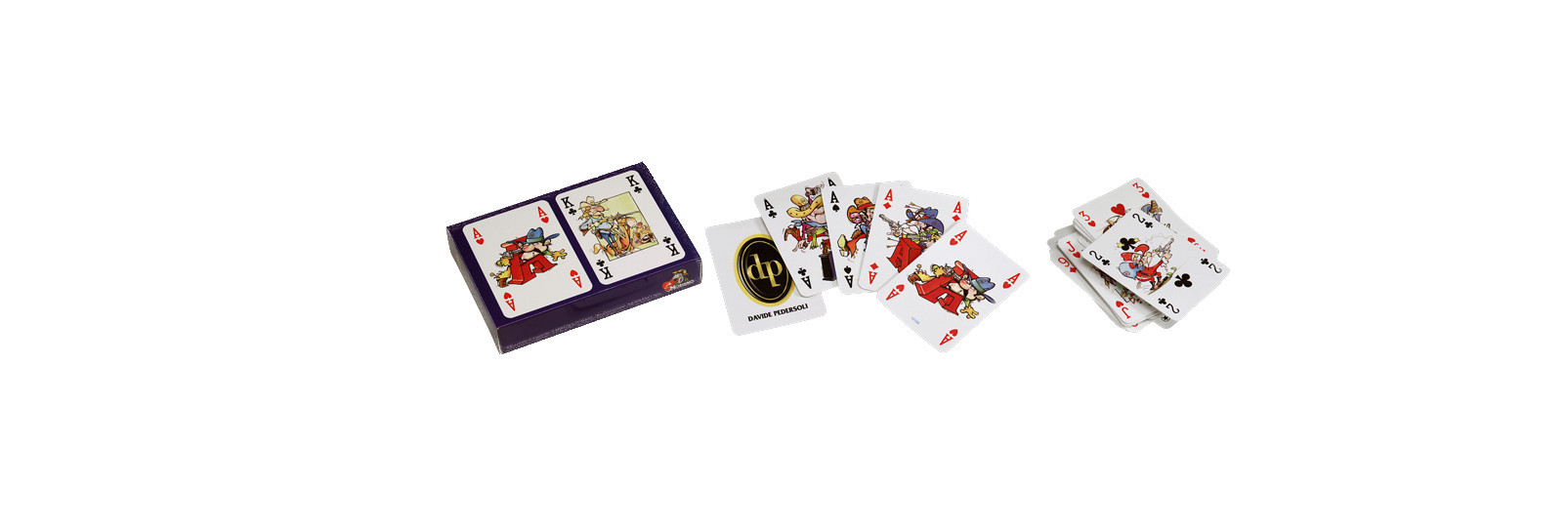 "Pedersoli 50°" playing cards