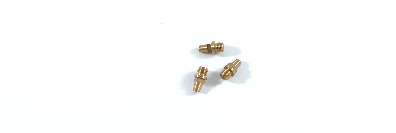 Set 3 beryllium nipples Sharps & Musket caps