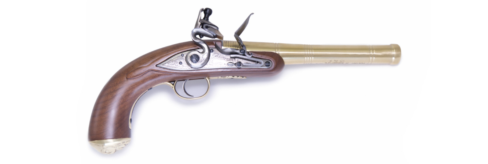 Queen Anne Pistol "Brass"