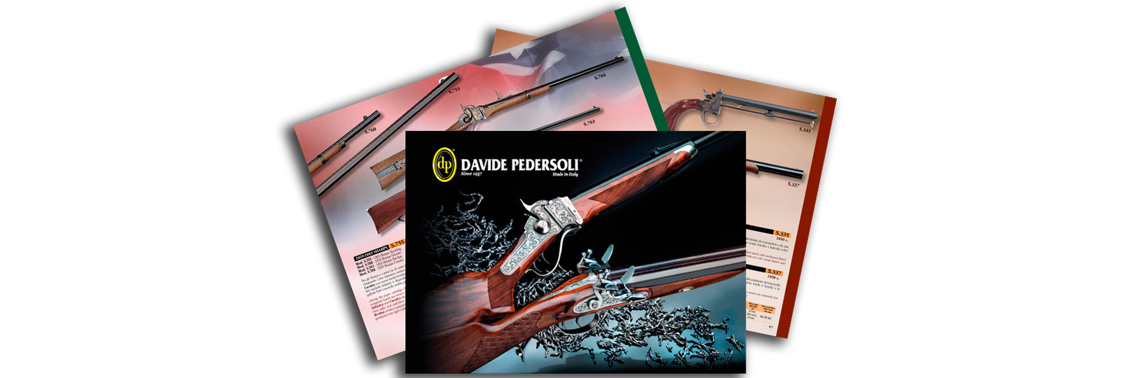 Davide Pedersoli Catalog English/Italian