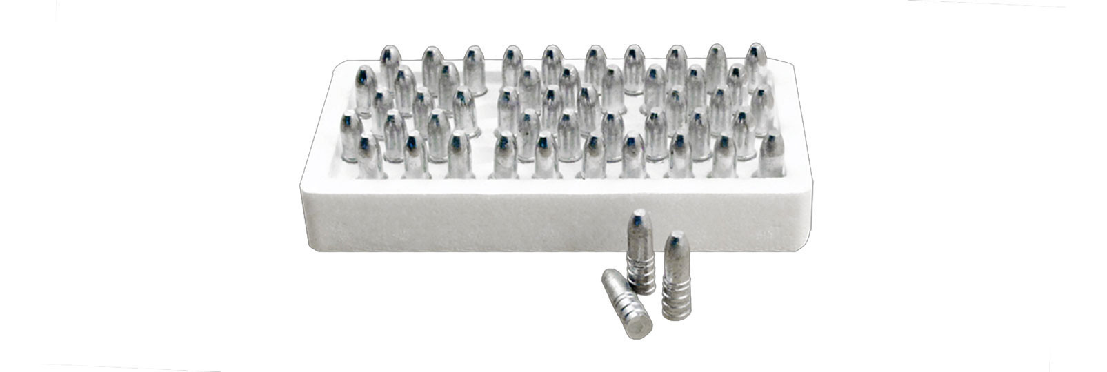 Set 50 conical bullets for muzzleloading