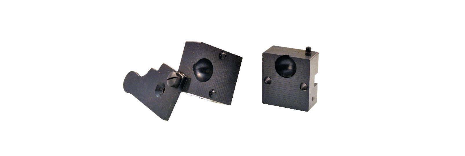 Bullet mould block with 1 cavity - round ball