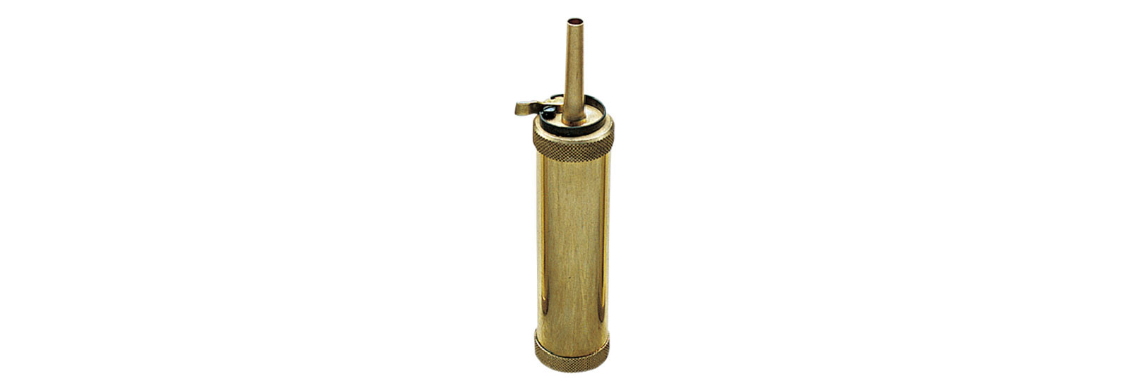 Tubolar powder flask