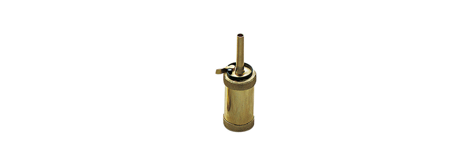 Tubolar short powder flask