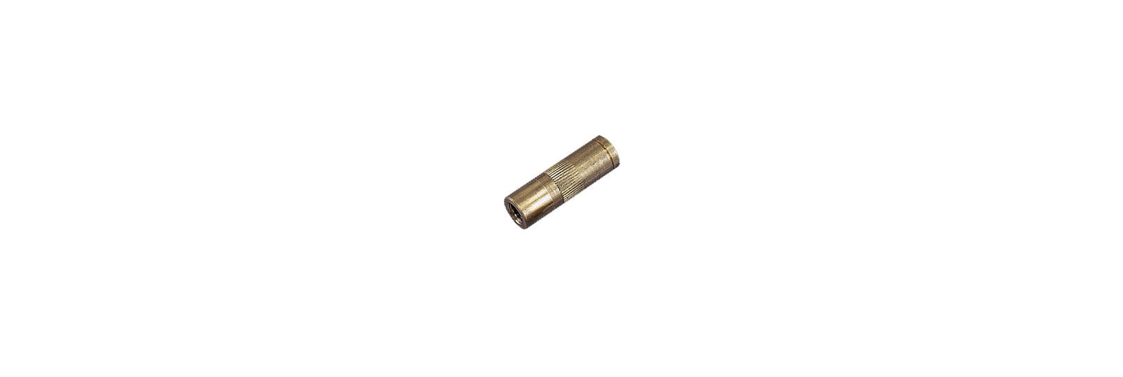 Brass reduction female/female thread 5MA/10-32