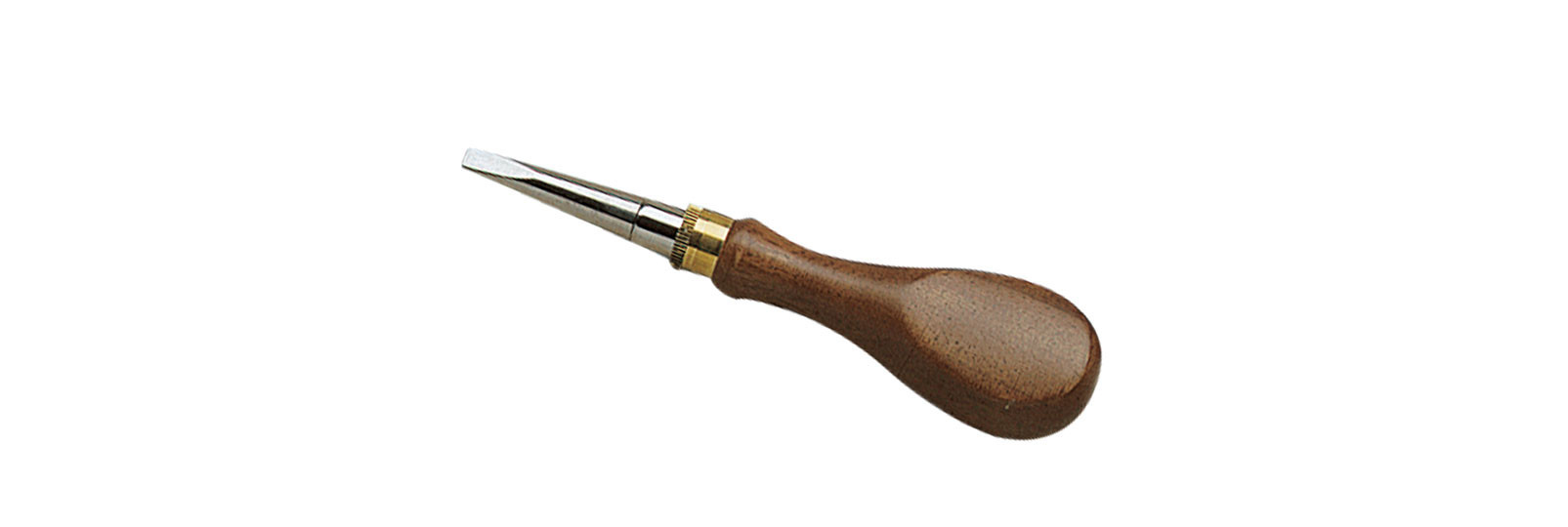 English screwdriver with wooden handle